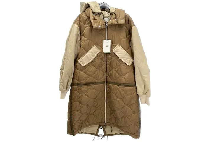 Abrigos Marc O'Polo Talla Reino Unido EEUU 40 Poliéster Beige