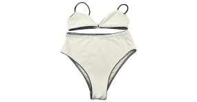 Autre Marque ZULU & ZEPHYR Bañadores T.International S Poliéster Blanco 