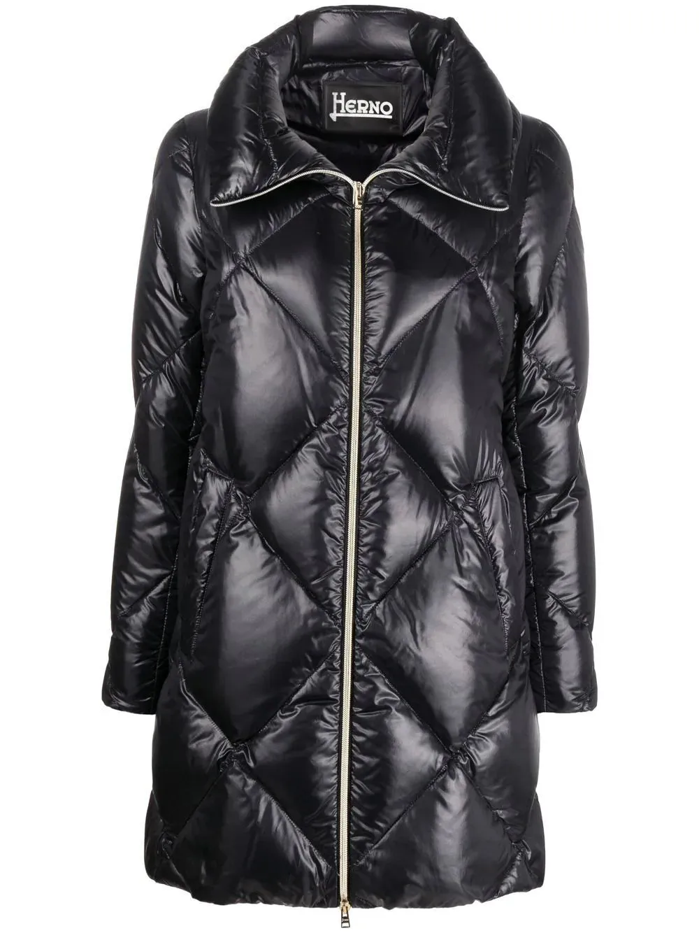 Black Padded Ultralight Jacket