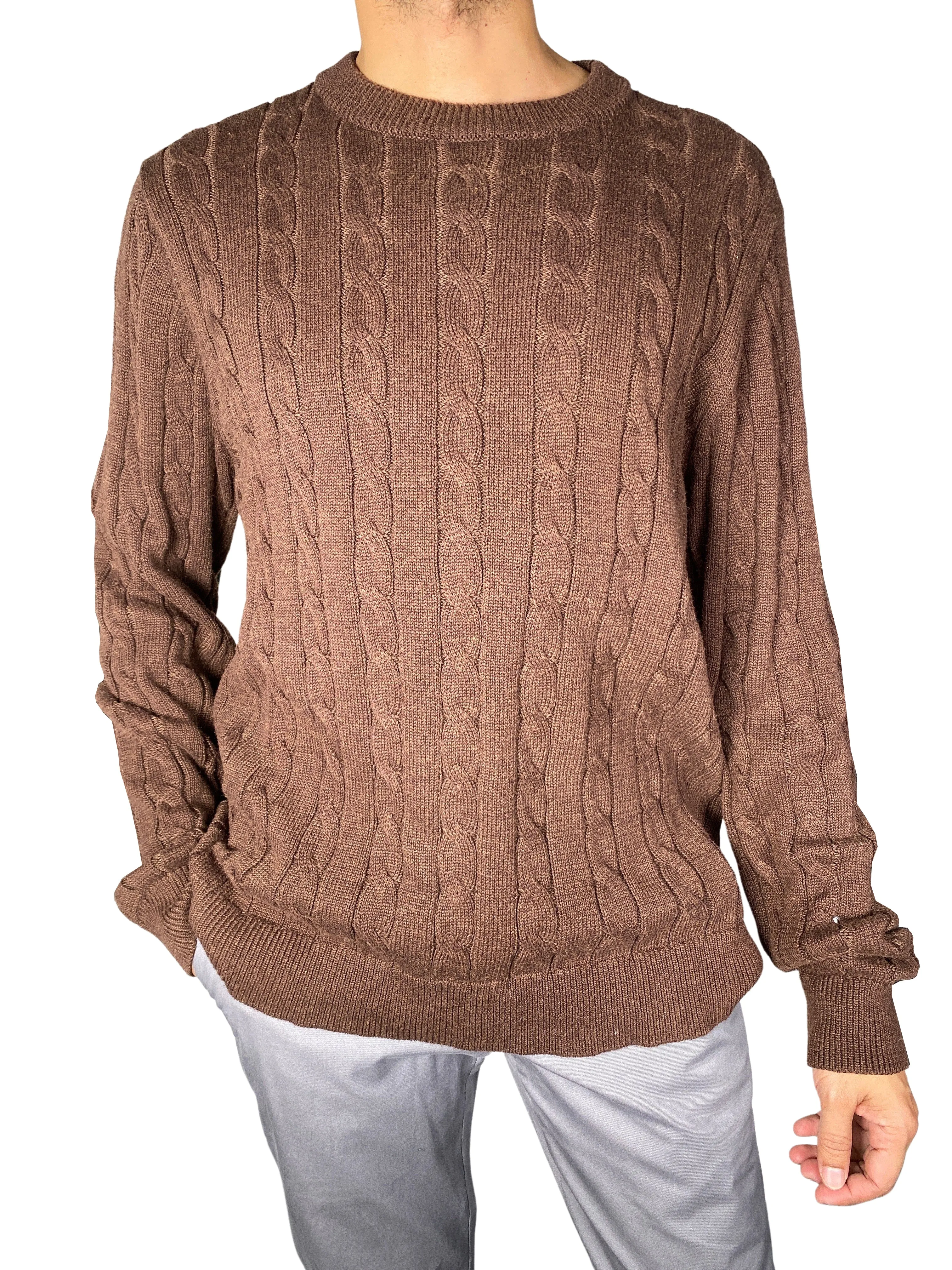 Brown Knit RHYTHM Sweater