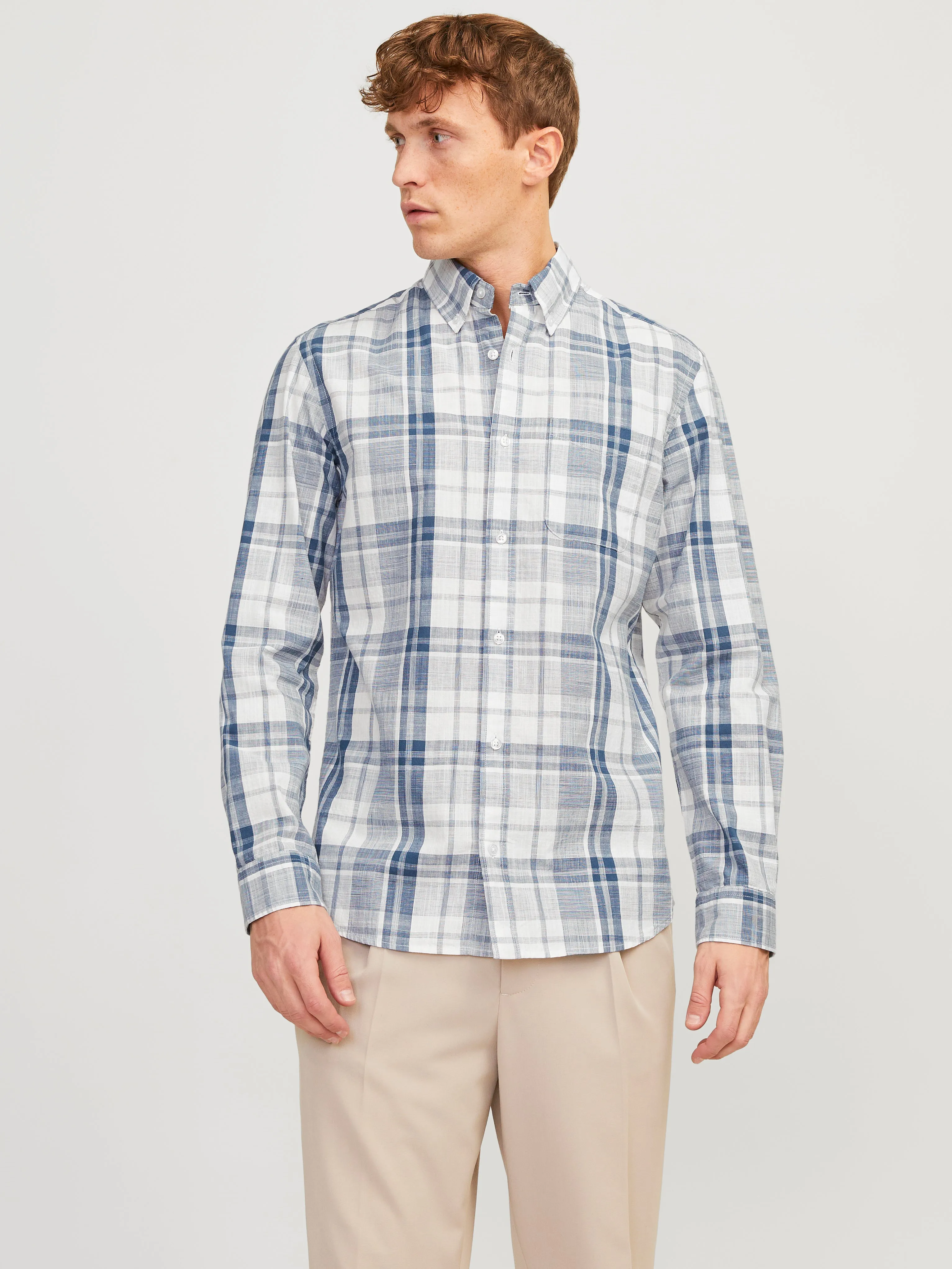 Camisa Corte comfort | Blanco | Jack & Jones®