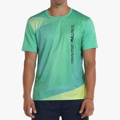 Camiseta Bullpadel Orisa Verde Vibrante Vigore