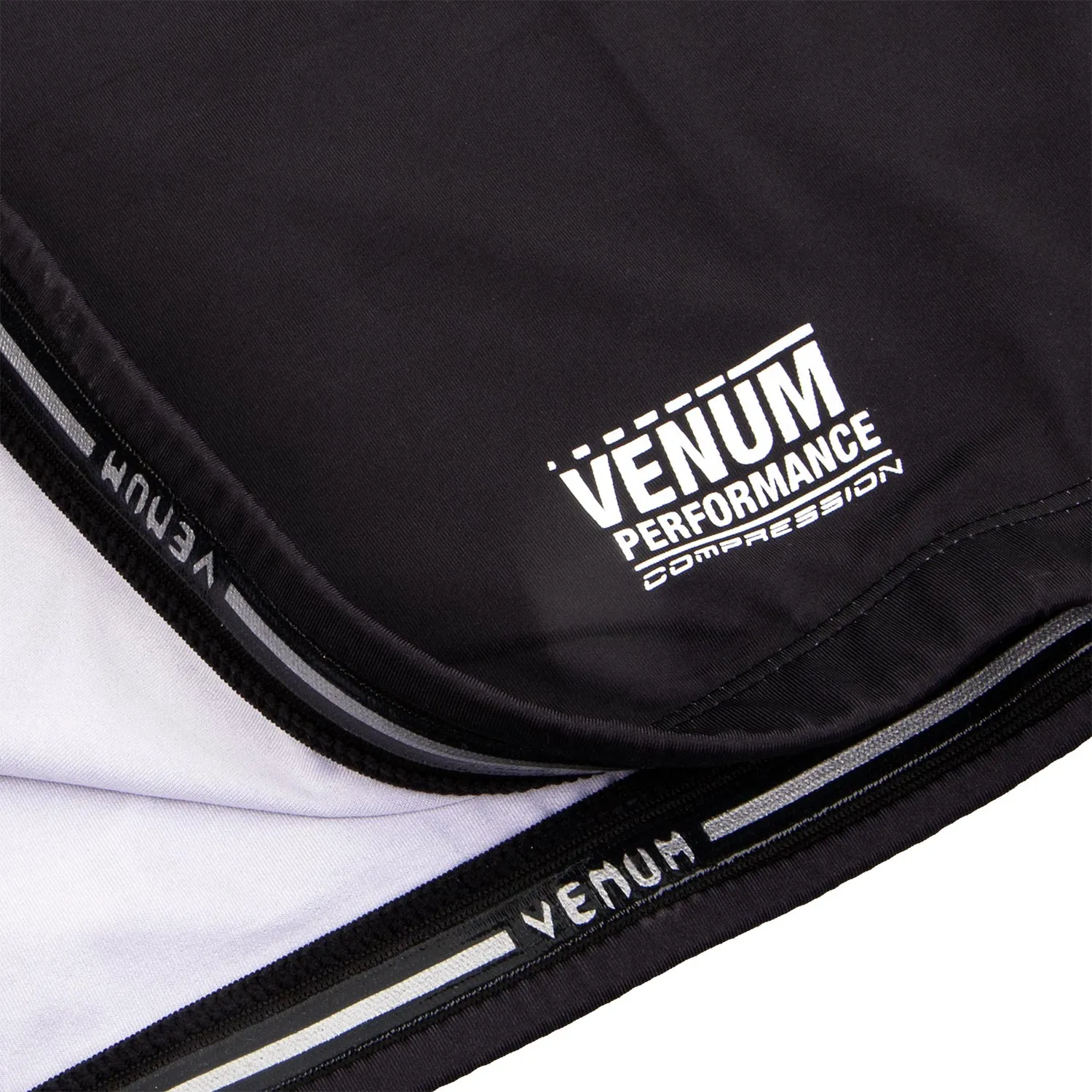 Camiseta de Compresión Venum Contender 3.0  - Mangas Largas - Negro/Blanco
