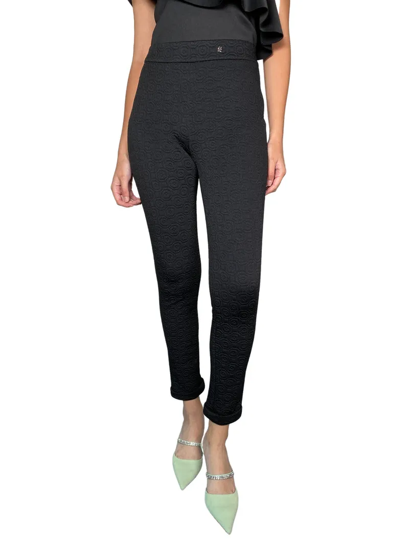 CAROLINA HERRERA Pantalón Negro CH