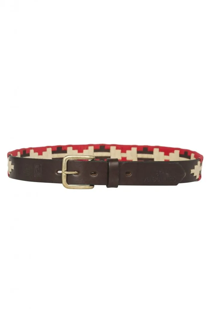 Red Pilar Belt