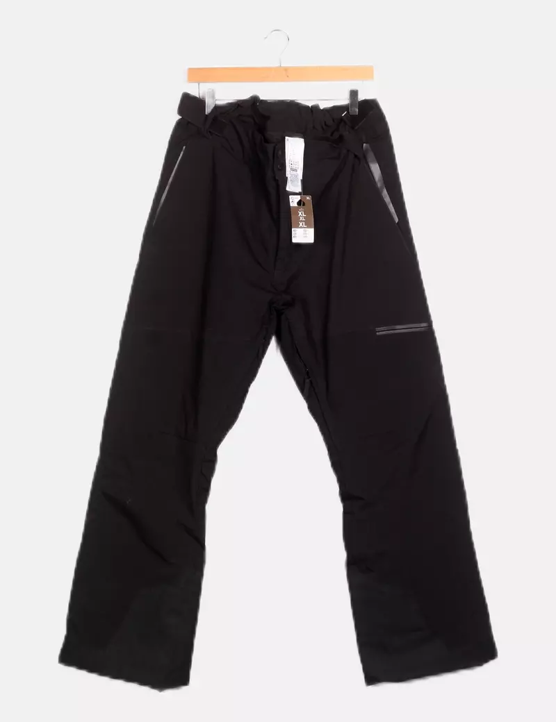 Decathlon Black Ski Pants