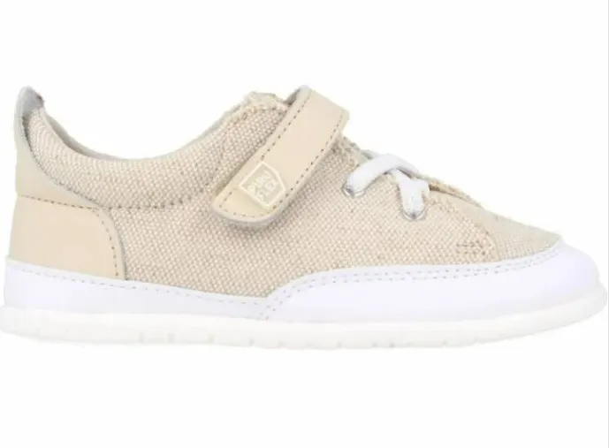 Deportiva respetuosa lino Beige – Piruflex