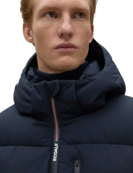 ECOALF Navy Men's Coats, Jackets and Parkas