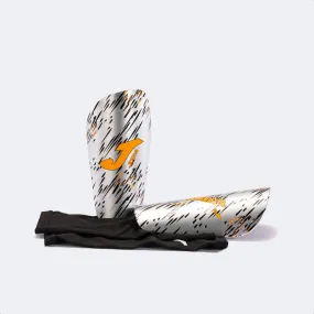 Grey Spider Shin Guards