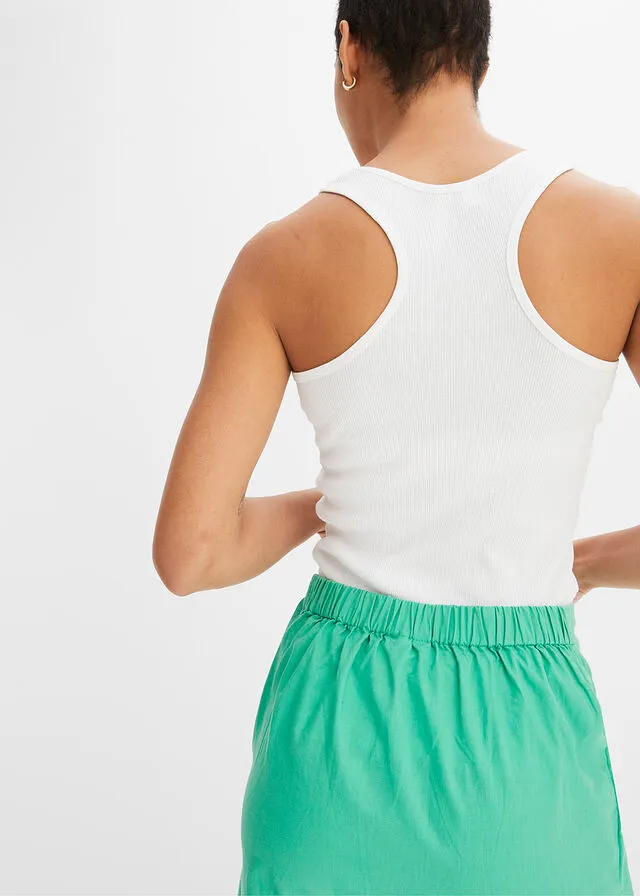 Green opal skirt