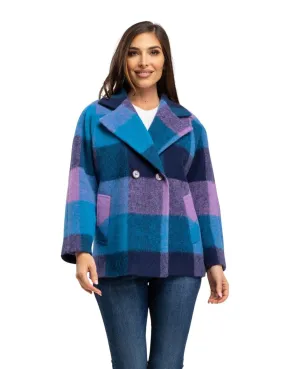 Fashionable Blue Coats, Jackets, and Parkas for Women.