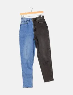 Denim bicolor jeans by H&M.