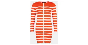 Karen Millen Vestidos Blanco Multicolor Naranja 
