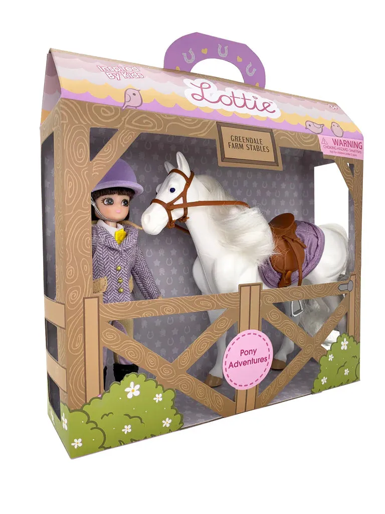 Lottie y el Pony blanco