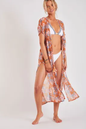 Luana Palapasvo Orange Beach Dress