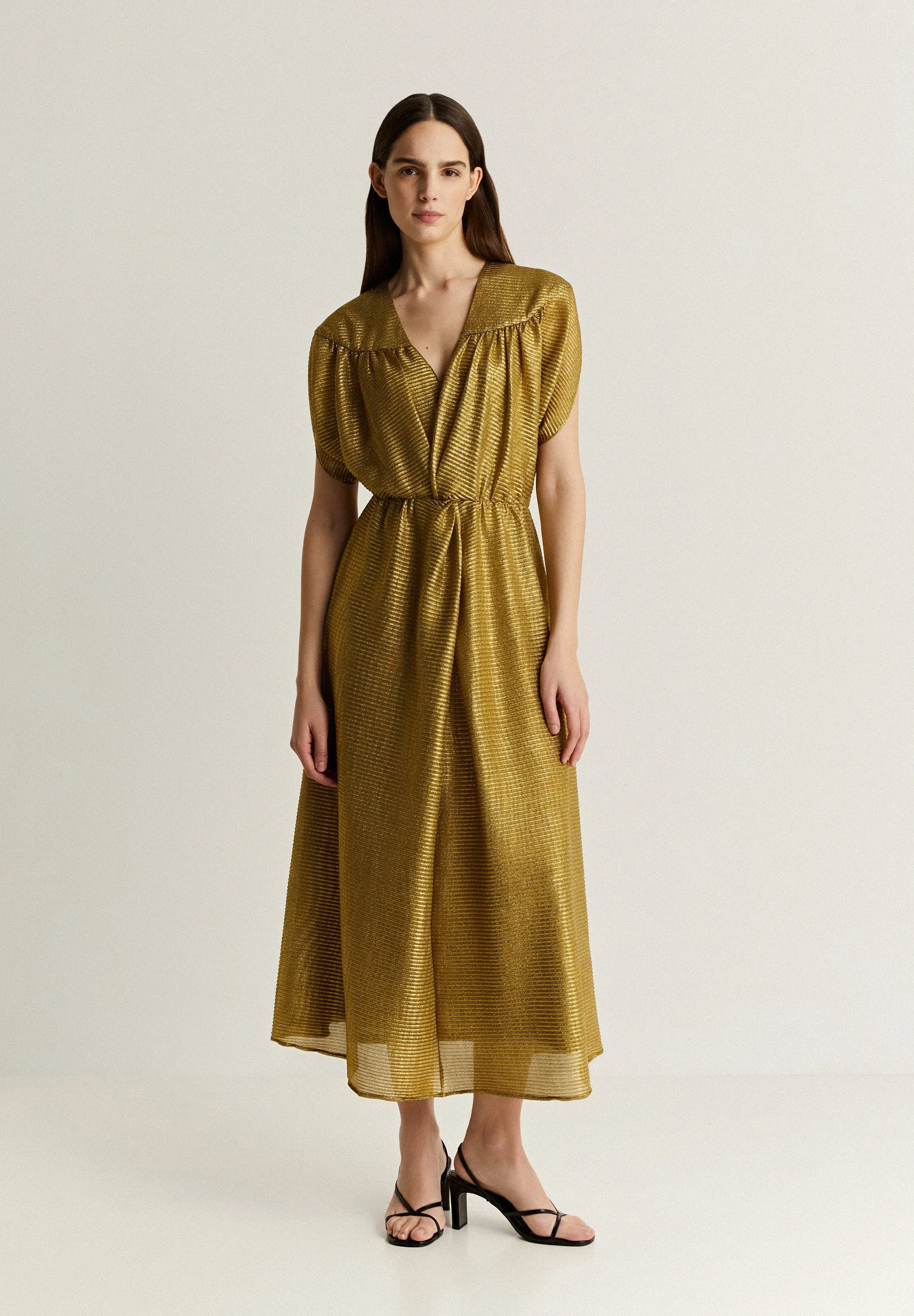 Lurex Knot Dress