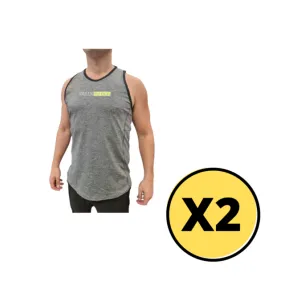 Men's Sports Lycra Tank Top Set of 3 - muscur4