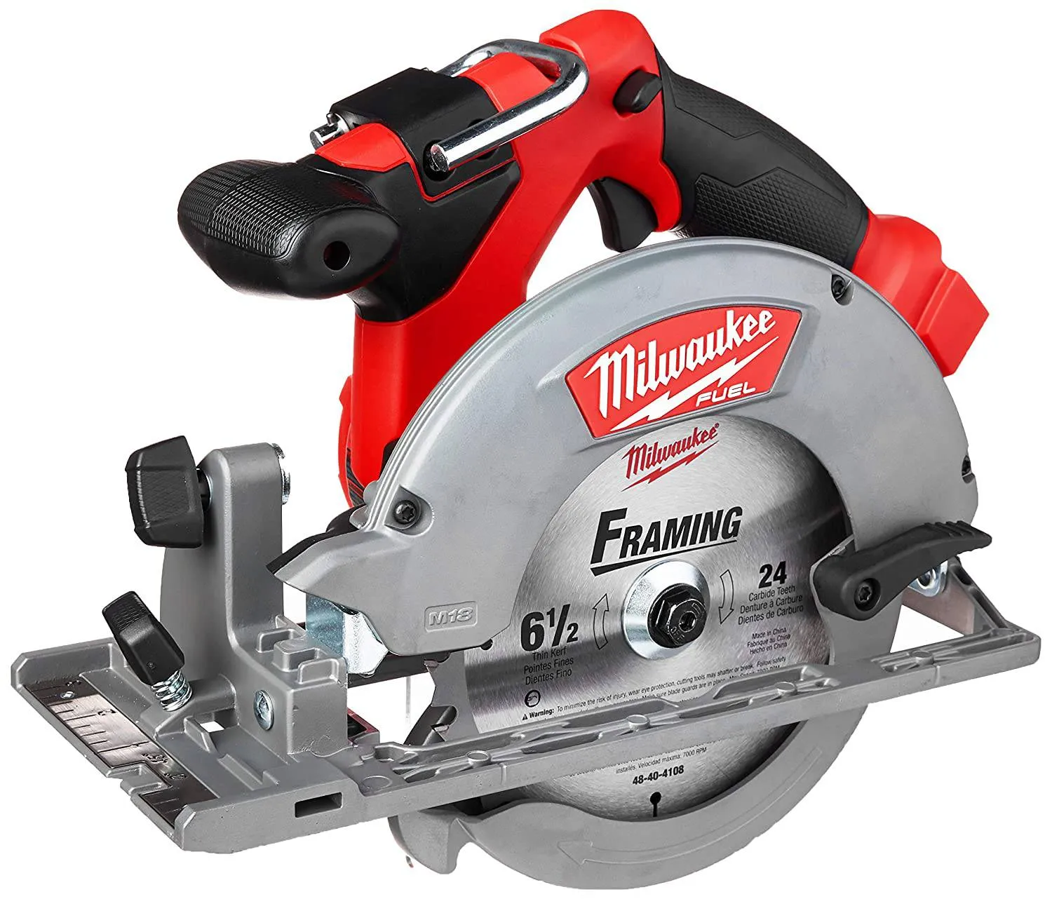 Milwaukee 2730-20 M18 Fuel 6 1/2" Sierra circular, sin escobillas (solo herramienta)