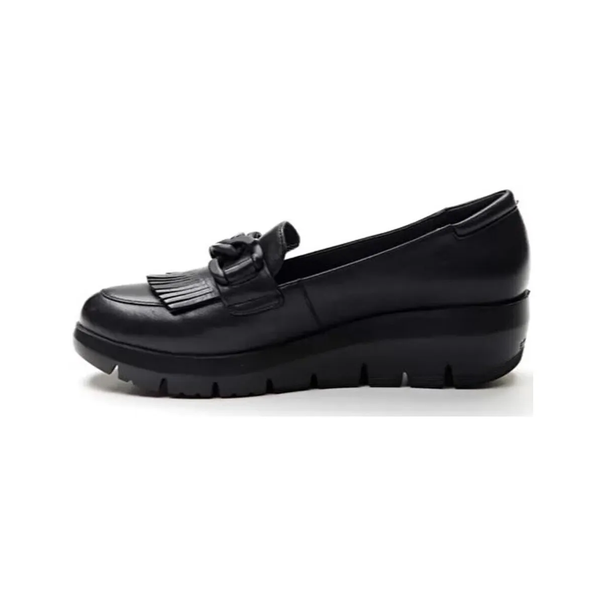 Black Leather Moccasins 218216