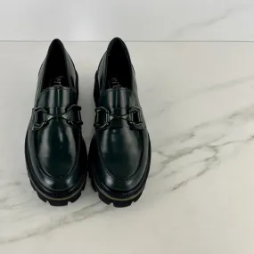 MOCASIN flor antic verde