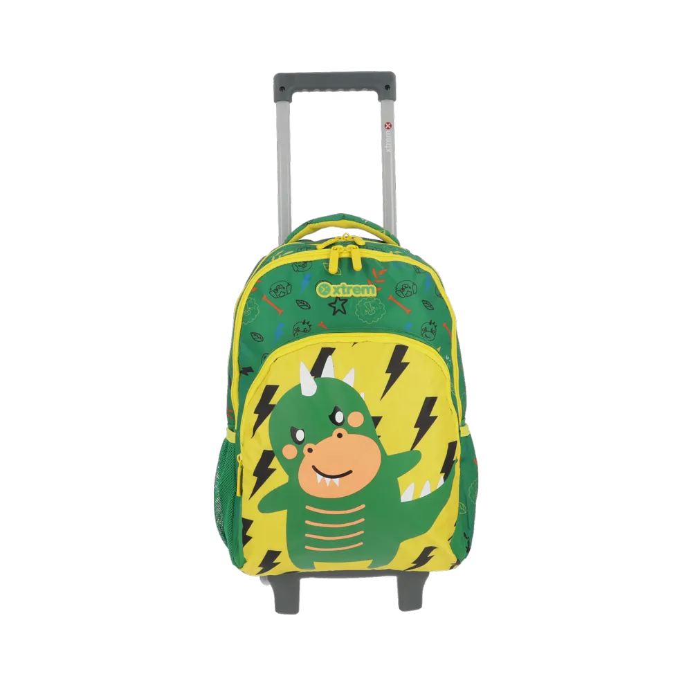 Mochila con ruedas para nios Lincoln verde