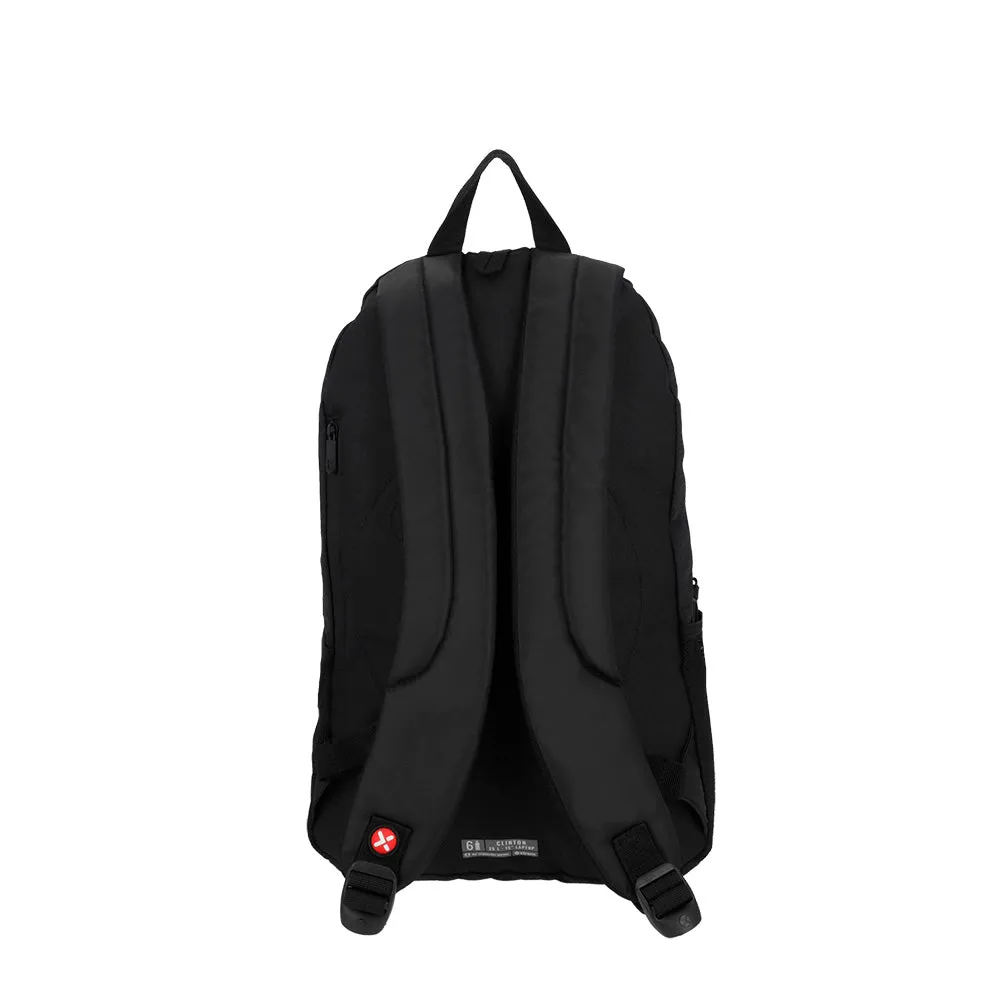 Mochila para laptop Clinton 15 negra/verde