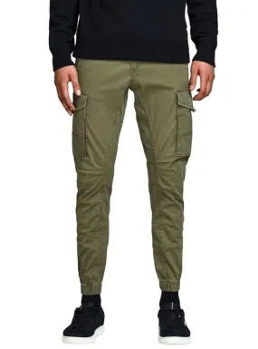 Men's Green Jack and Jones Paul Pants