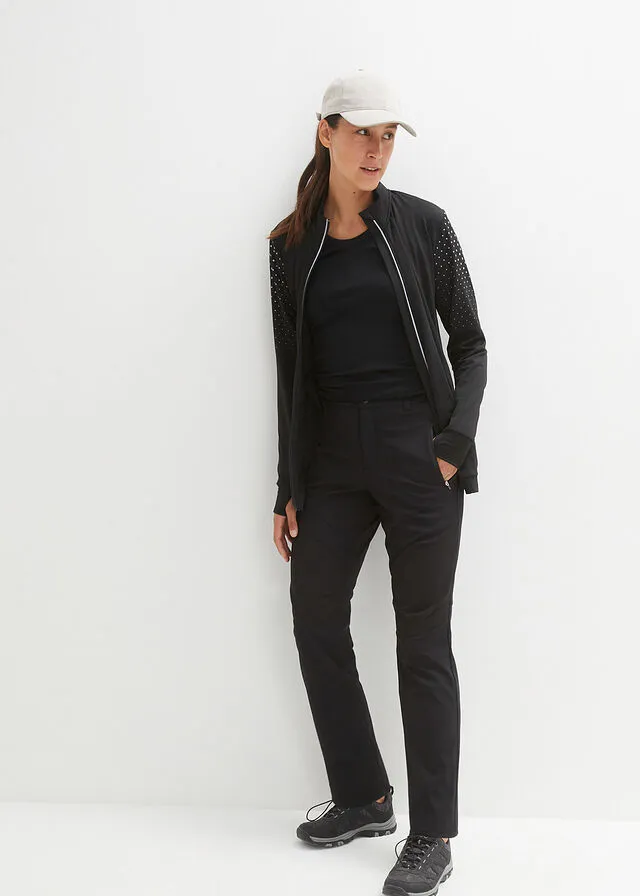 Black outdoor pants