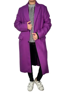 Purple Coat by ZARA
