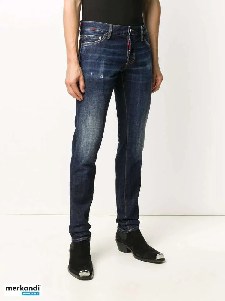 Slim blue Dsquared2 jeans | Wholesale price: €276 | Retail price: €520