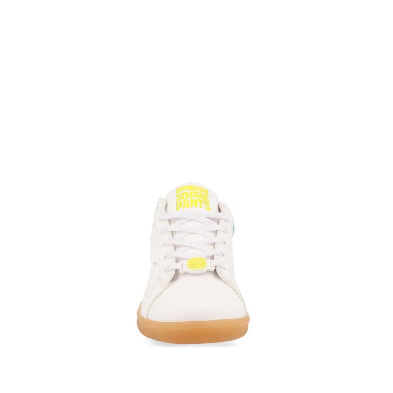 Tenis Urbano Trender de Bob Esponja color Blanco para Mujer