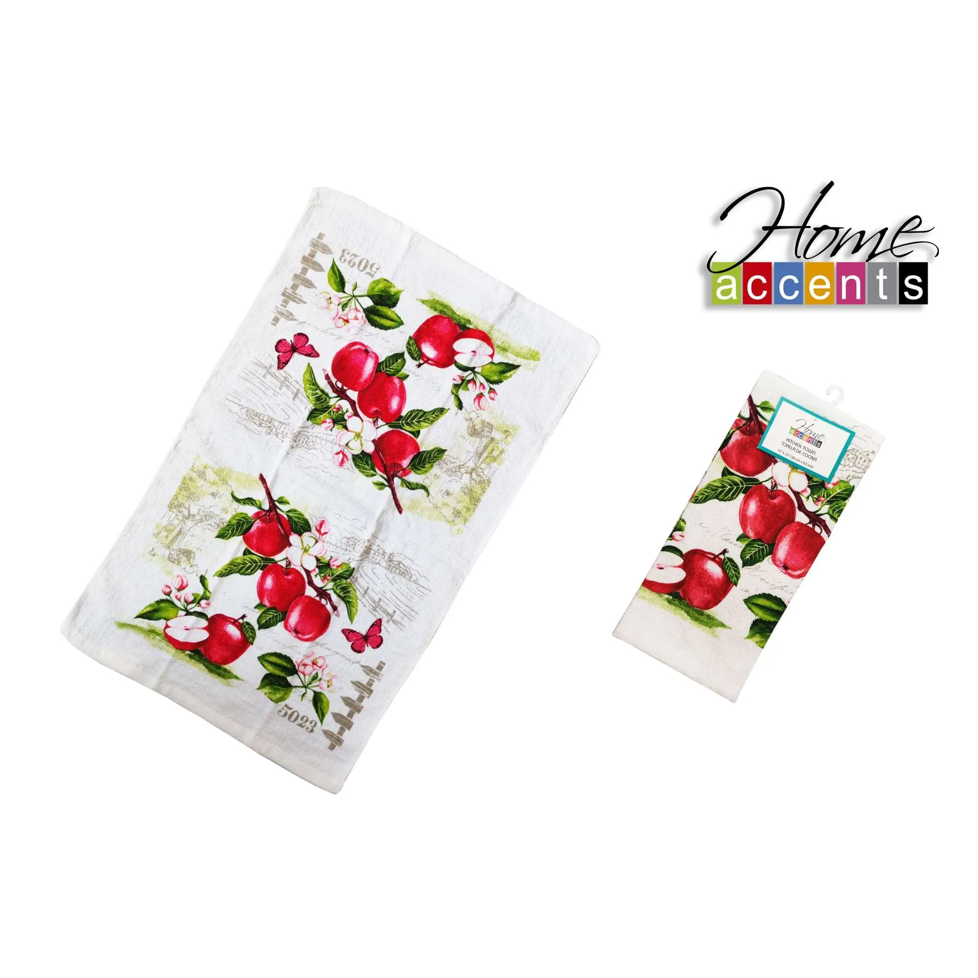 Toalla de Cocina Red Apples 38x63cm
