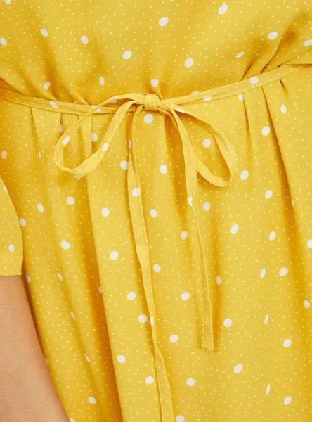 Vila Vidotties Yellow Women's Dress