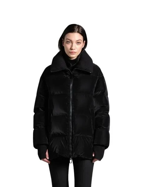 Women's black coats, jackets, and parkas + DUNO.