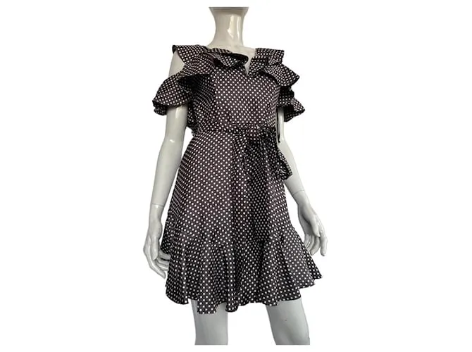 Zimmermann Vestidos Negro Blanco 